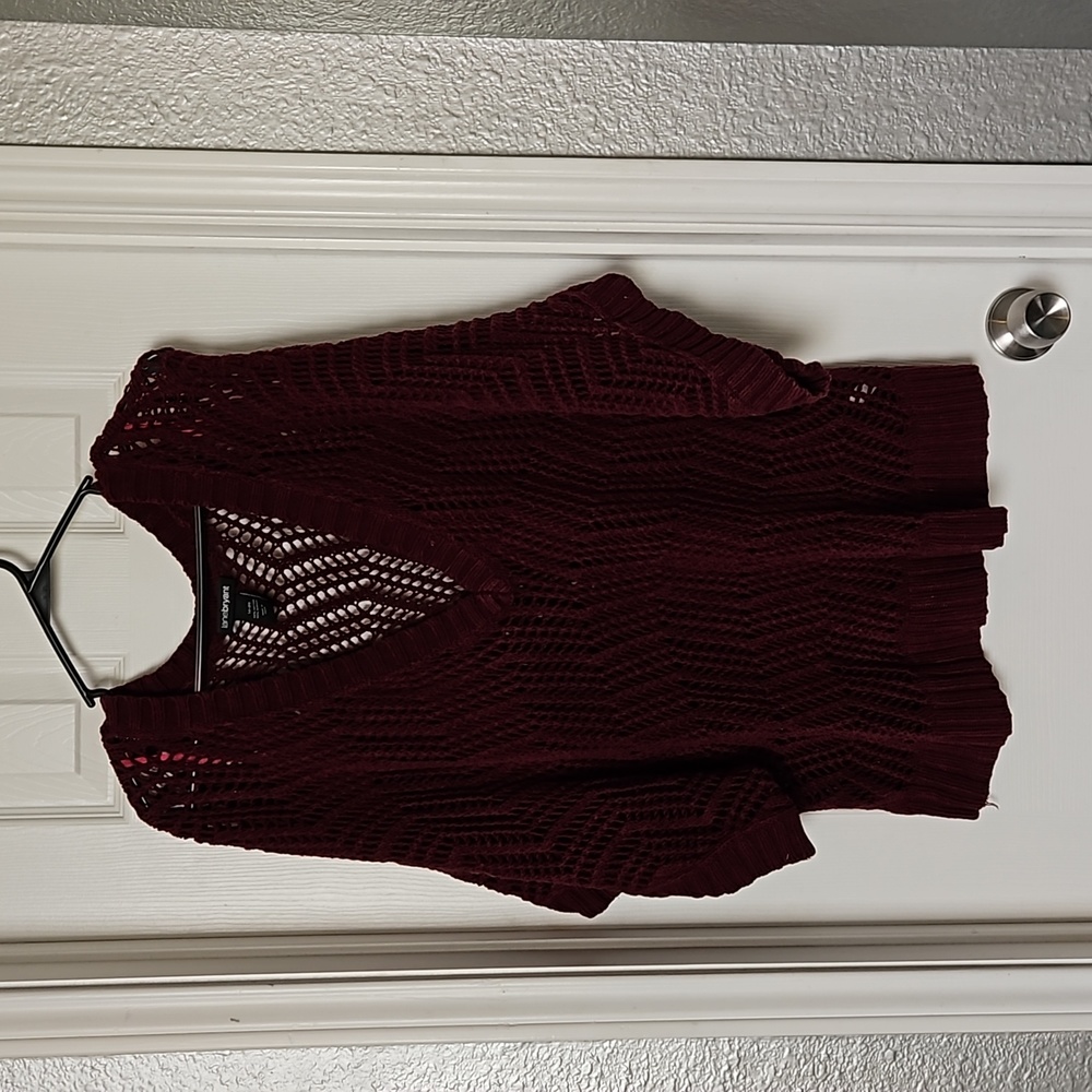 V-neck Batwing Sweater
